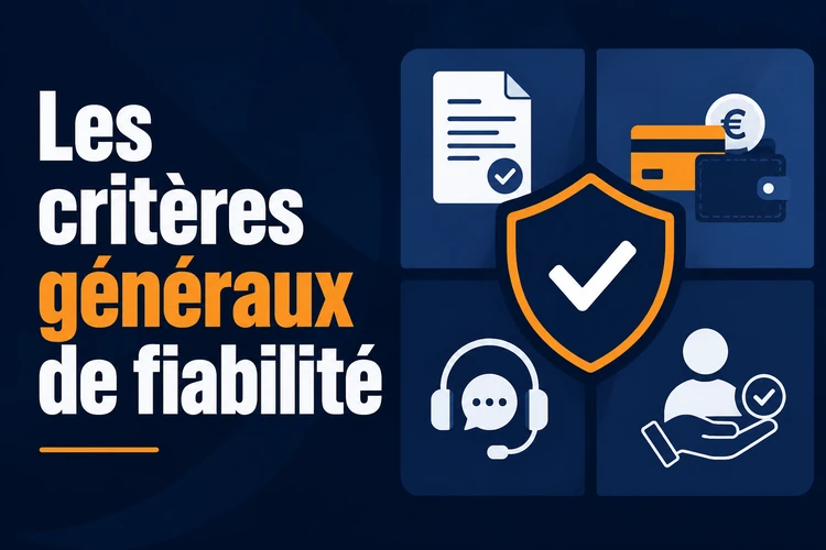 Les critères généraux de fiabilité d'un casino en ligne