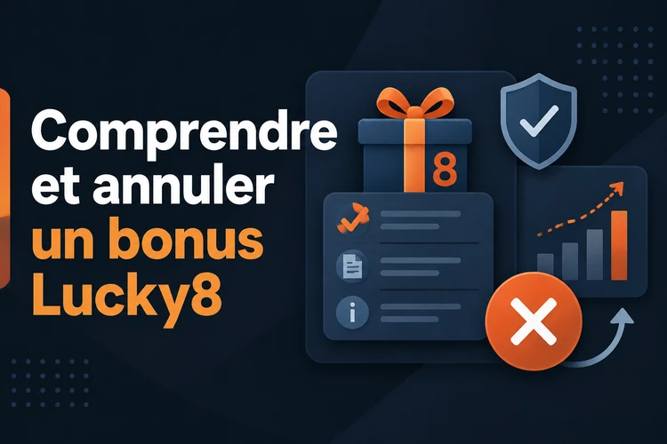 Comprendre et annuler un bonus Lucky8: le guide pratique