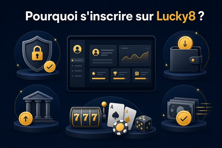 Pourquoi s'inscrire sur Lucky8?