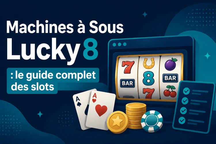 Machines à Sous Lucky8: le guide complet des slots
